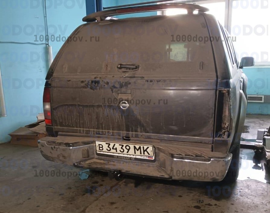 Фаркоп Leader Plus N113-A Nissan NP 300 (D22A) 2008-н.в. — рисунок 1