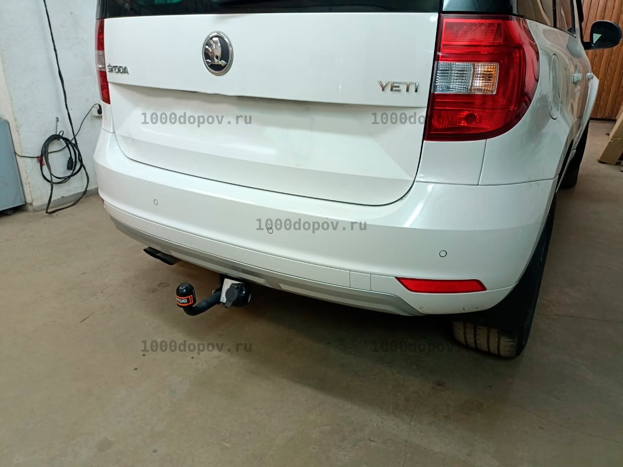 Фаркоп Avtos SK 07 Skoda Yeti 2009-н.в. — рисунок 1