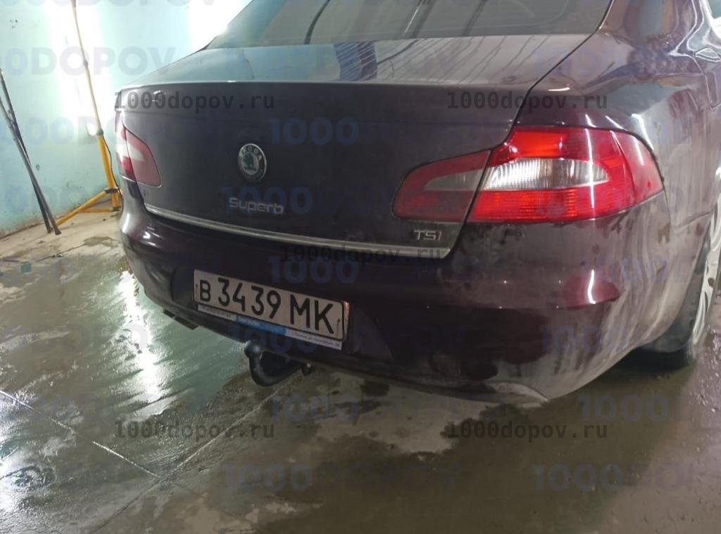Фаркоп Avtos SK 06 Skoda Superb 2 2008-2013 — рисунок 9