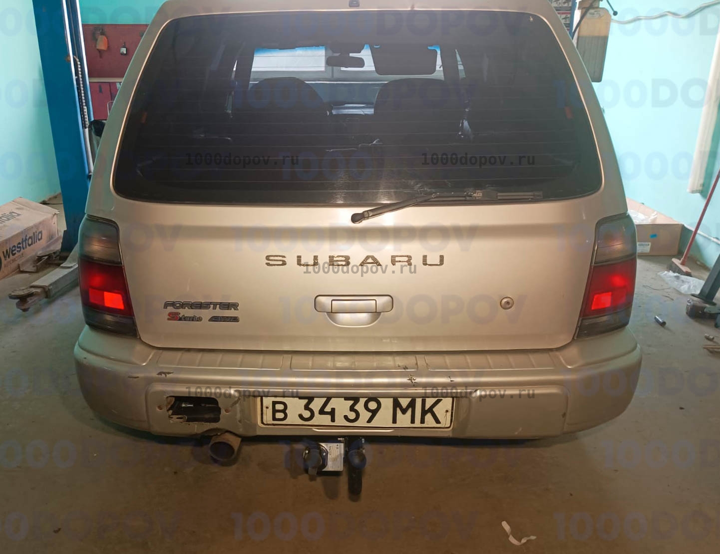 Фаркоп Avtos SU 06 Subaru Forester 1997-2008 — рисунок 5