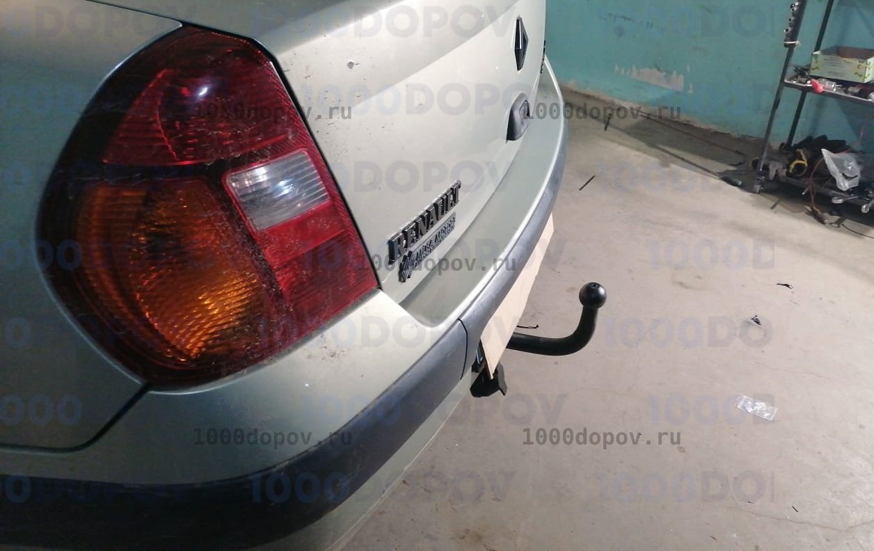 Фаркоп Avtos RN 04 Renault Symbol 2001-2008 — рисунок 5