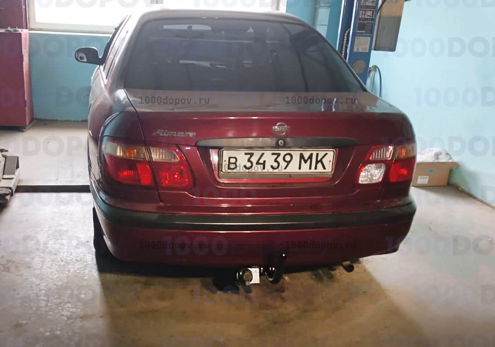 Фаркоп Leader Plus N106-A Nissan Almera (N16) 2000-2006 — рисунок 5