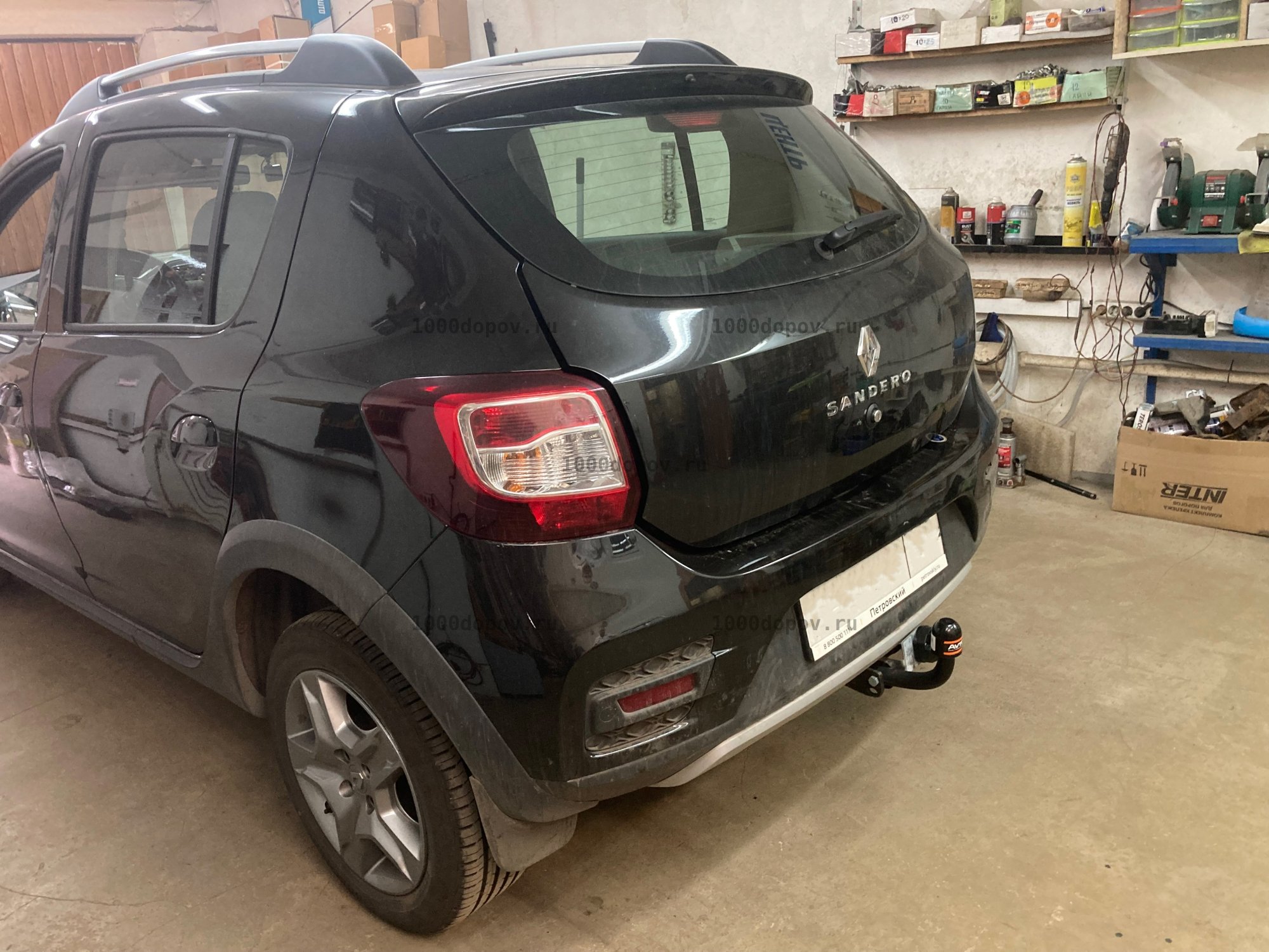 Фаркоп Avtos RN 15 Renault Sandero Stepway 2 2014-н.в. — рисунок 13