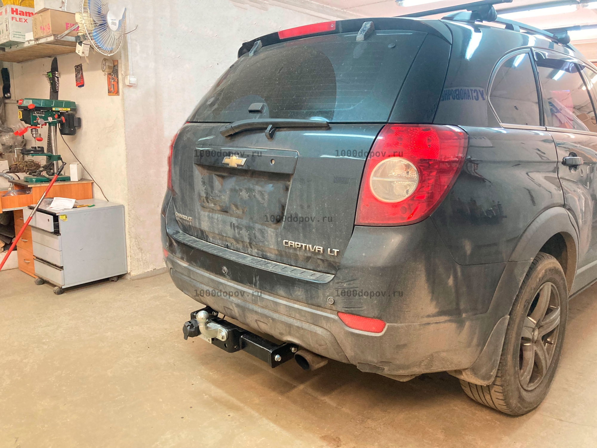 Фаркоп Leader Plus C217-F Chevrolet Captiva 2006-н.в. — рисунок 1