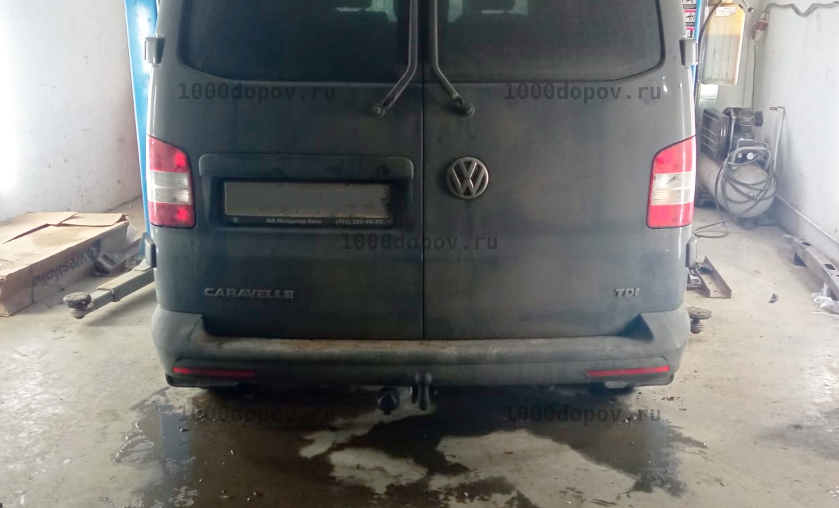 Фаркоп Avtos VW 36 Volkswagen Transporter T5 2003-2015 (в т.ч. авто с парктроником) — рисунок 20