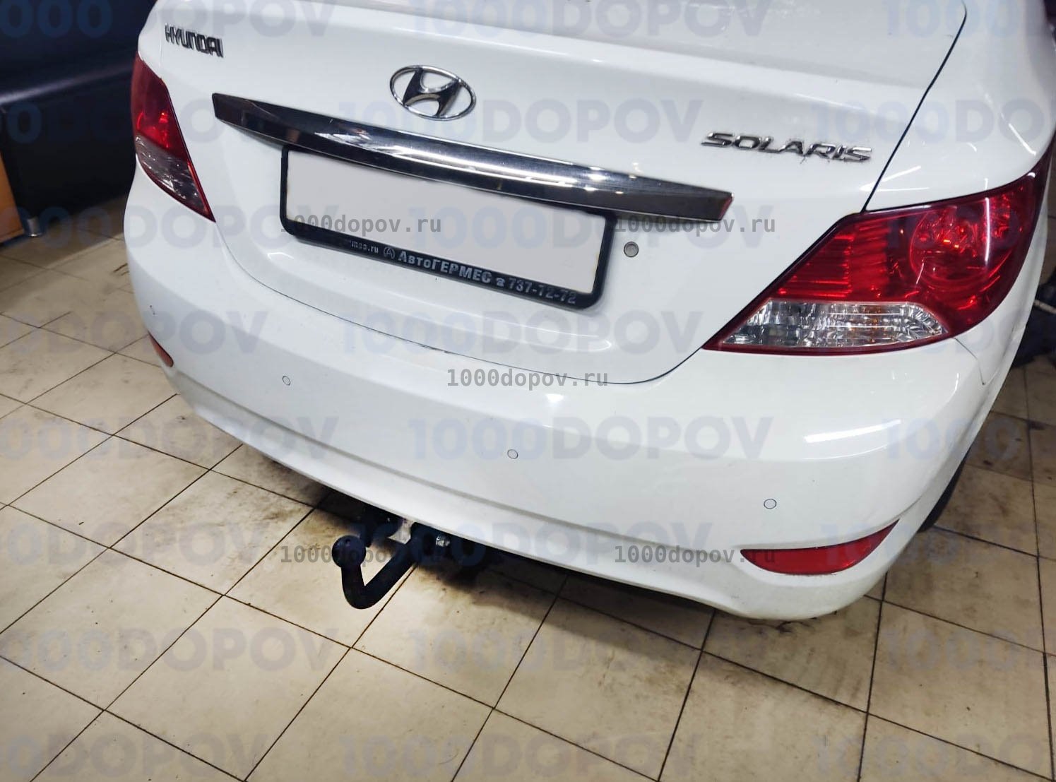 Фаркоп Avtos HY 32 Kia Rio седан, hb 2011-2017 — рисунок 3