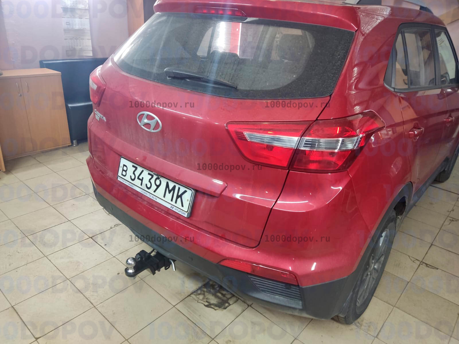 Фаркоп BERG F.2312.003 Hyundai Creta 2016-2021, 2021-н.в. — рисунок 2