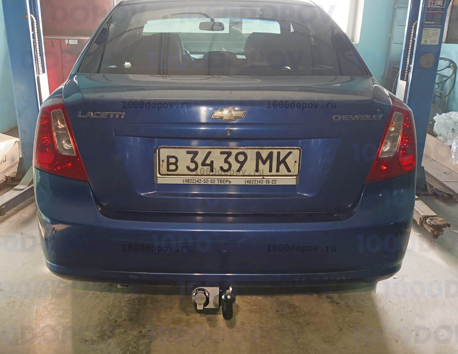 Фаркоп BERG F.1012.001 Chevrolet Lacetti SE/SW 2004-2013 — рисунок 10