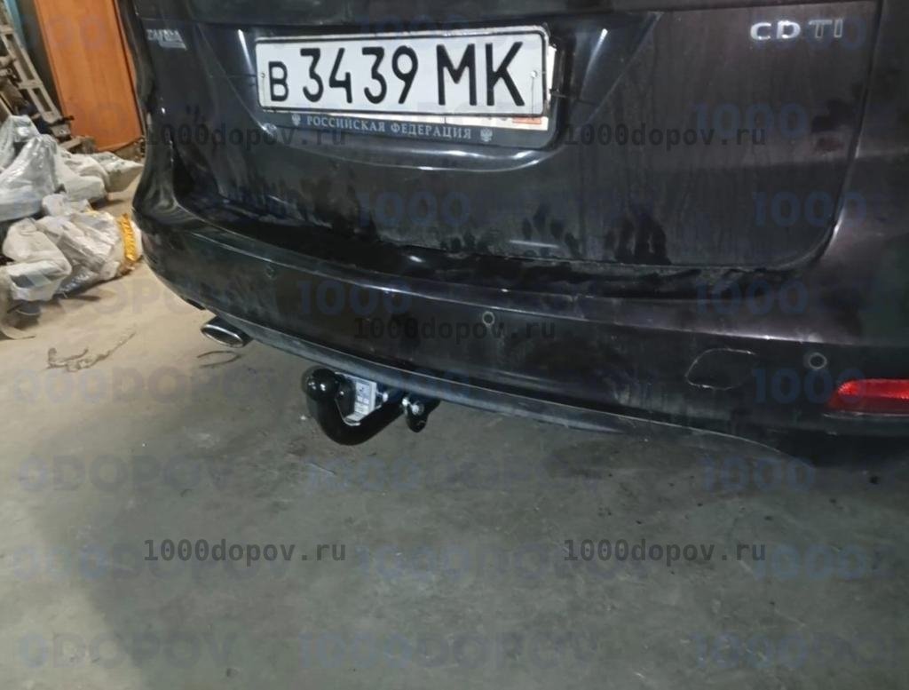 Фаркоп Leader Plus O117-A Opel Zafira C Tourer 2011-н.в. — рисунок 1