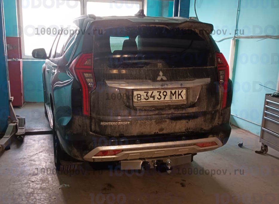 Фаркоп PT GROUP MPS-21-991101.22 Mitsubishi Pajero Sport 2021-н.в. — рисунок 4