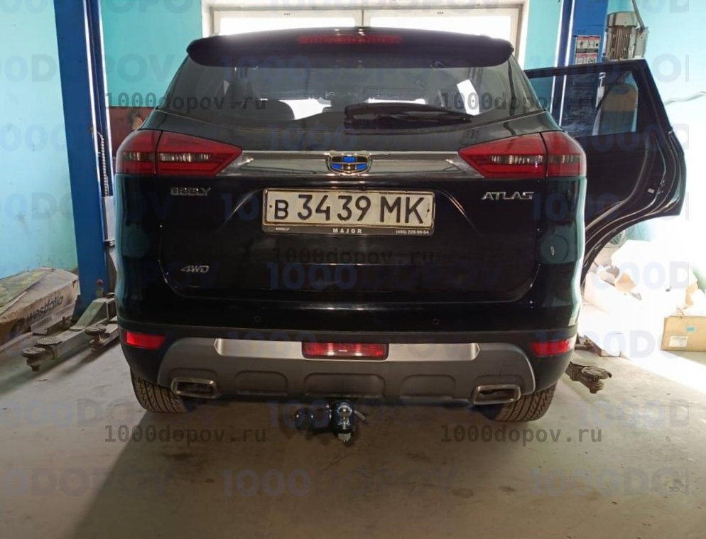 Фаркоп PT GROUP 22011501 Geely Atlas с 2018- — рисунок 8