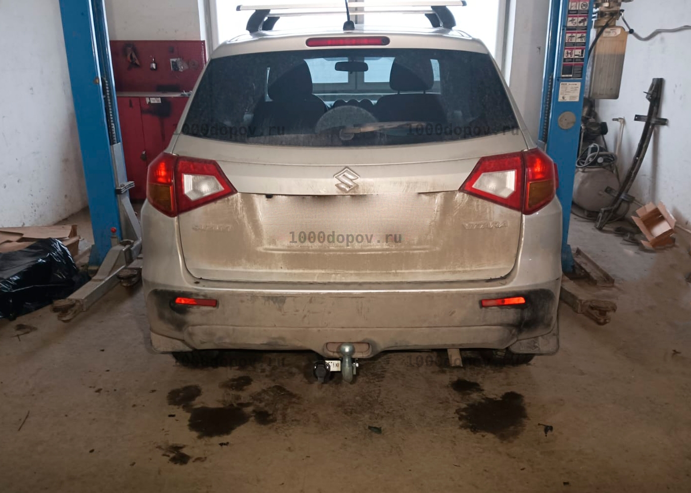 Фаркоп Motodor 92402-A Suzuki Vitara 2015-н.в. (с оцинк. шаром) — рисунок 3