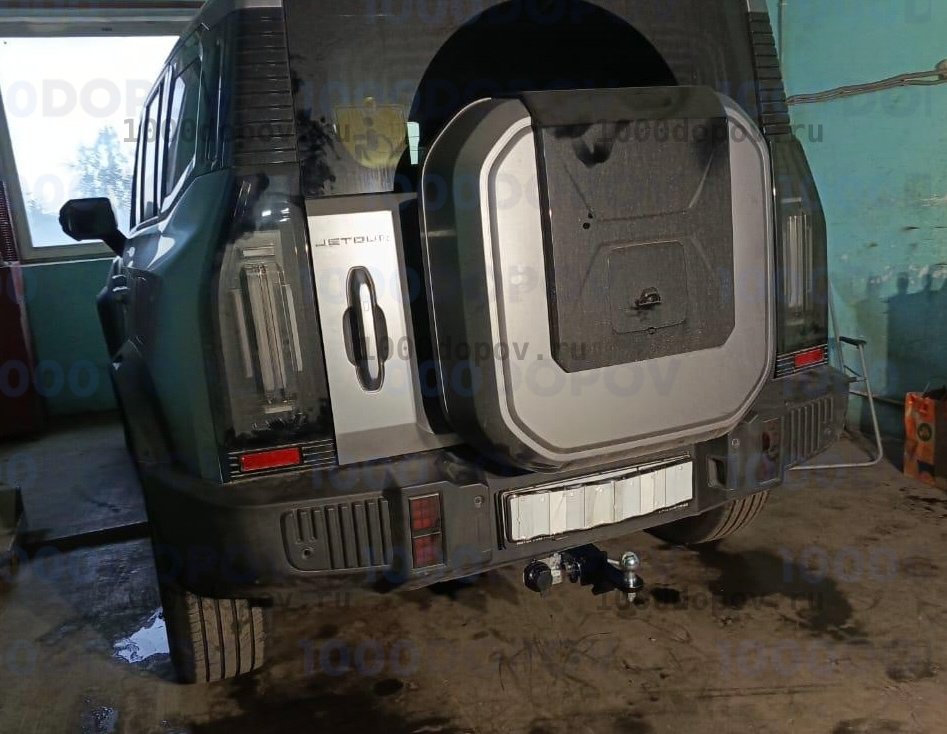 Фаркоп Leader Plus J203-E на Jetour T2 2024 - н.в. (кроме Автотор) — рисунок 12