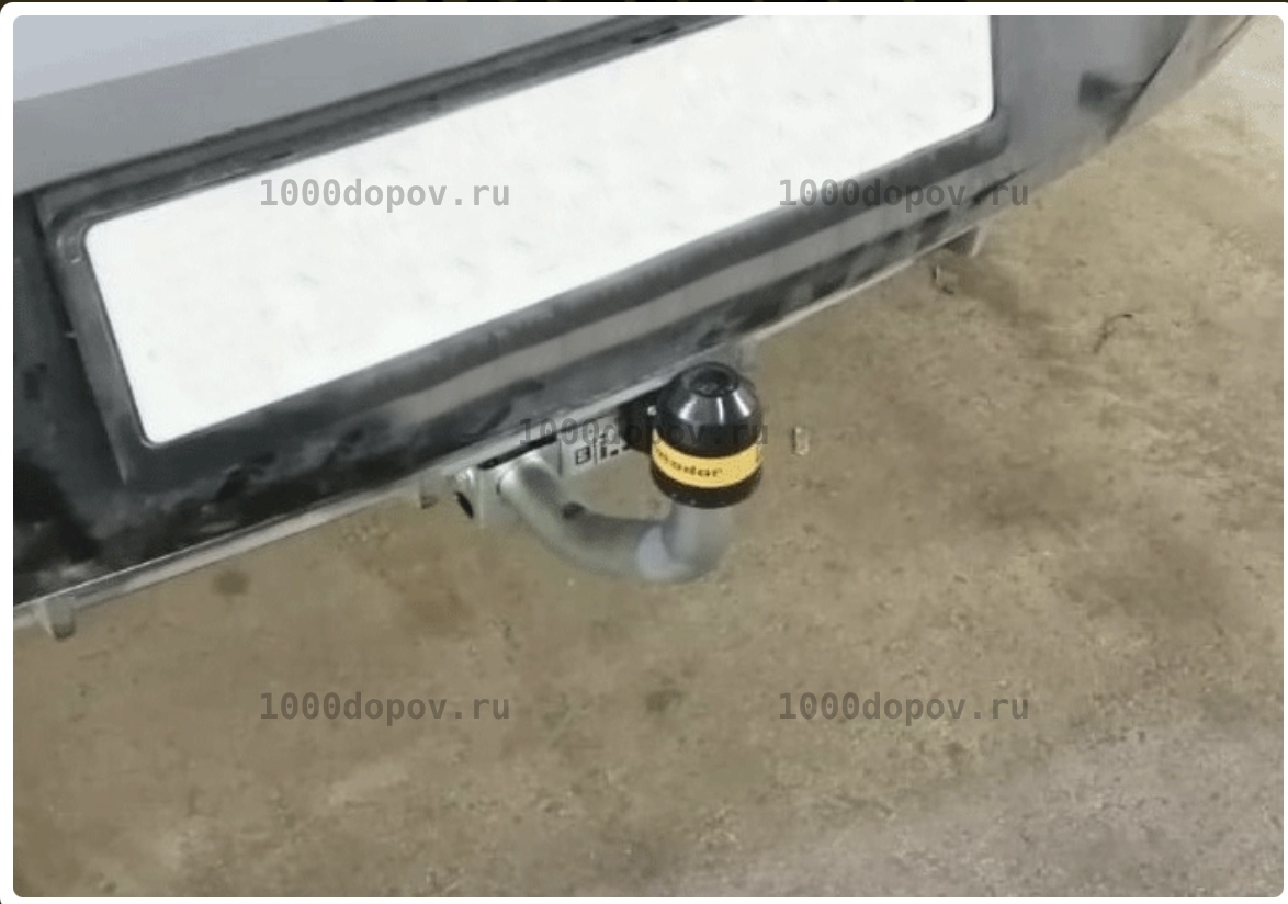 Фаркоп Motodor 90911-A Hyundai Elantra  2016-2020 (оцинк. шар) — рисунок 2