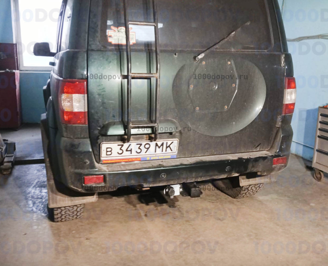 Фаркоп Avtos UAZ-05 УАЗ 3163 «ПАТРИОТ» 2005 г.в.-н.в. — рисунок 4