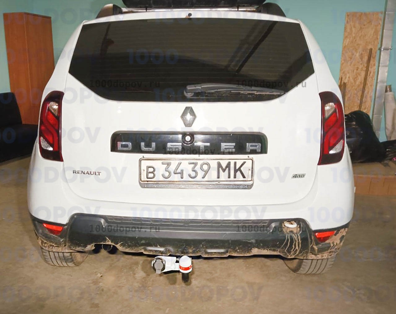 Фаркоп Трейлер 9041.01 Renault Duster 2WD/4WD 2011-н.в. — рисунок 3