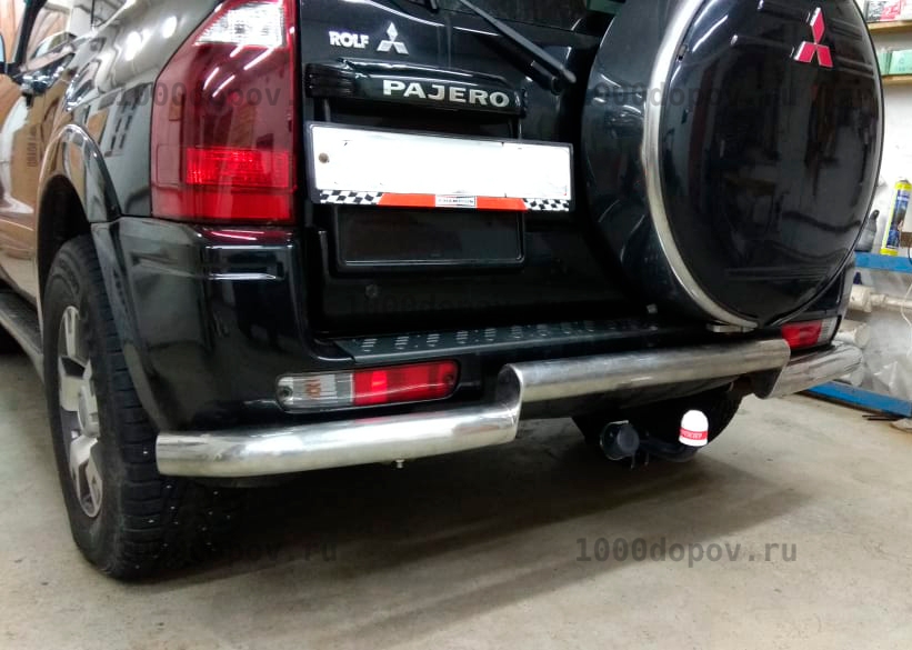 Фаркоп Трейлер 7120 Mitsubishi Pajero 3, 4 2000-н.в. — рисунок 10