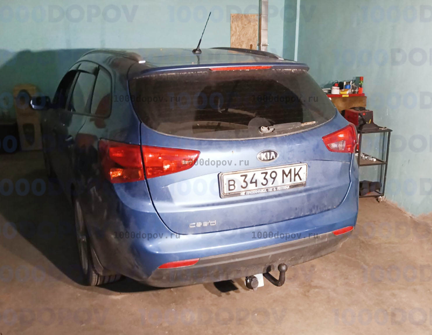 Фаркоп Avtos KI 26 KIA Ceed универсал 08/2012-2018 — рисунок 1