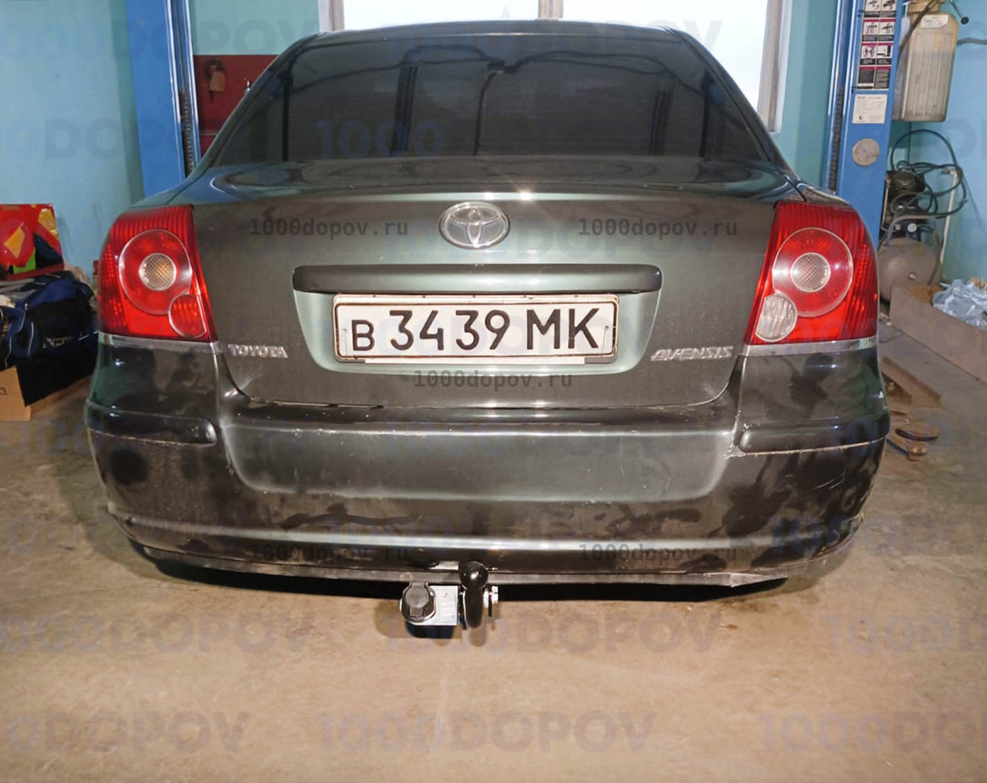 Фаркоп Leader Plus T102-A Toyota Avensis (Т25) 04/2003-2008 — рисунок 3