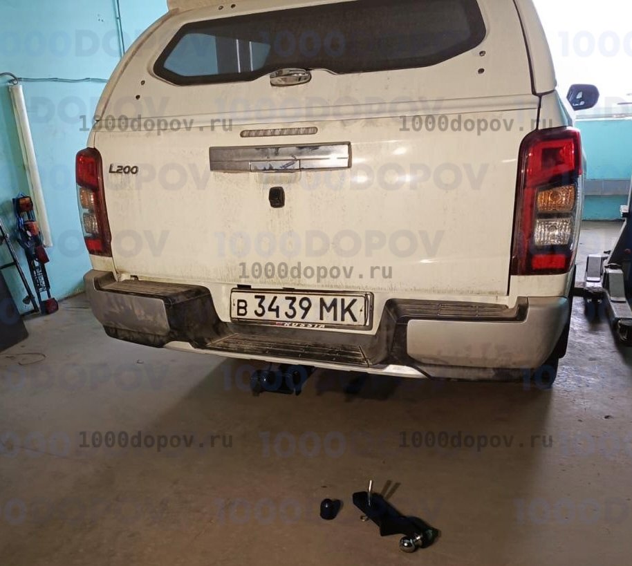 Фаркоп BERG F.4014.001 Mitsubishi L200 2018-н.в.(кроме AdBlue) — рисунок 24