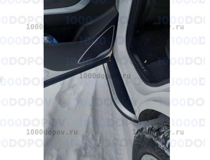 Пороги подножки на Jetour Dashing 2022-н.в. — рисунок 8
