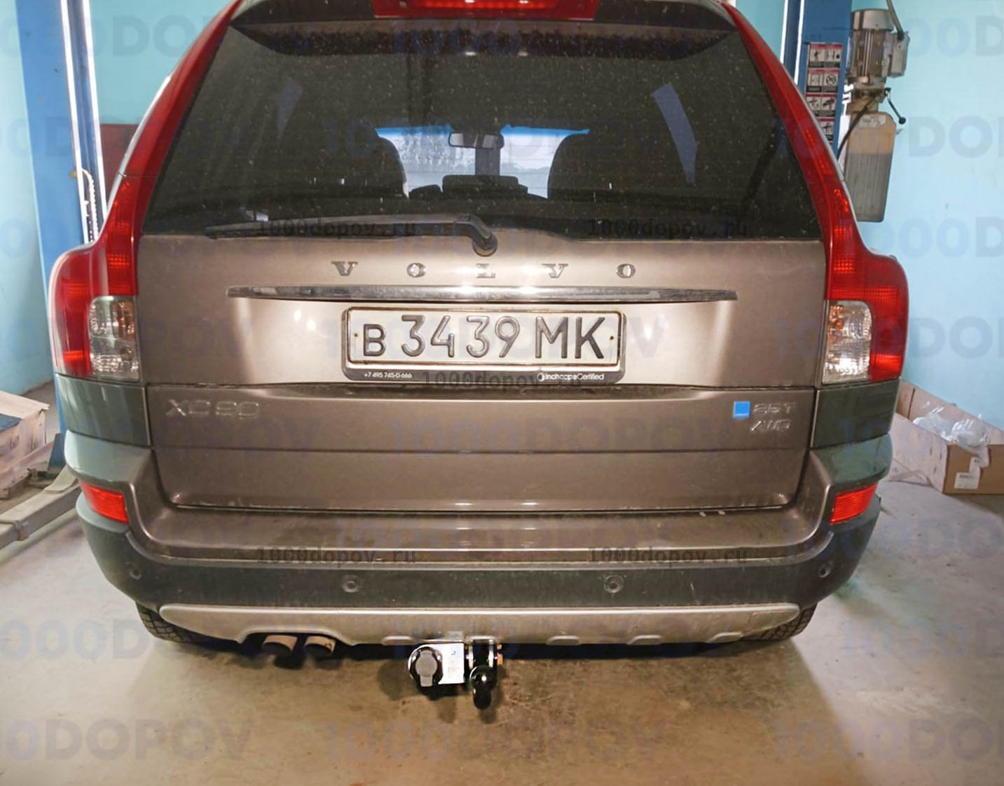 Фаркоп Leader Plus V203-A Volvo XC90 (B) 2006-2014 — рисунок 7