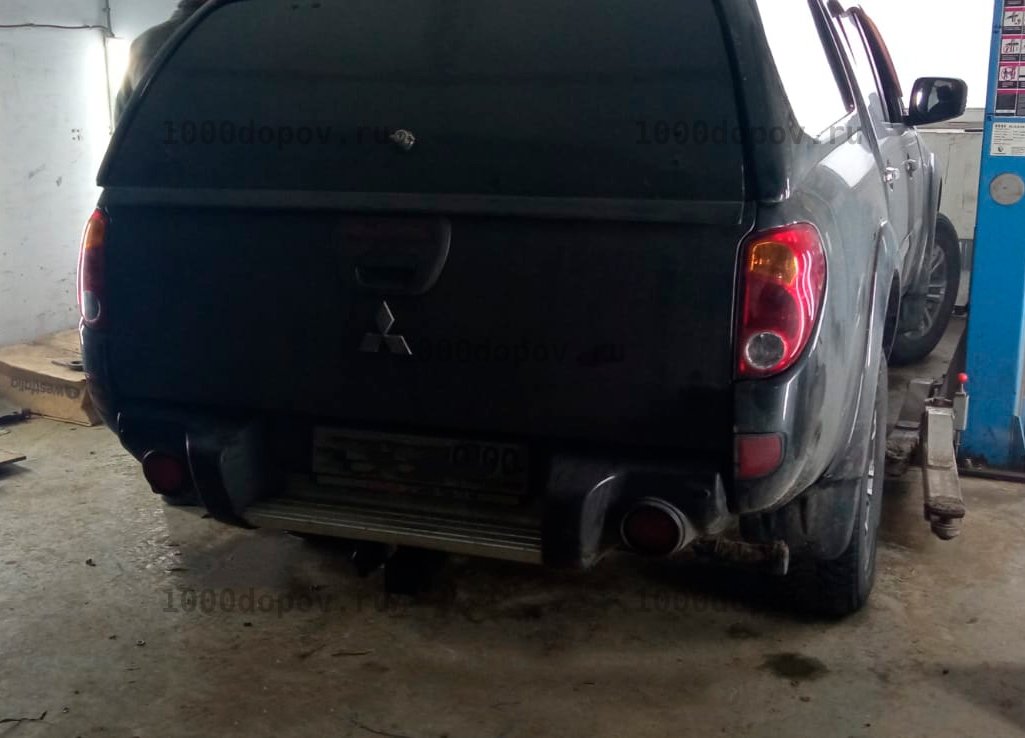 Фаркоп Leader Plus M116-E Mitsubishi L200 2006-2015 в т.ч. Long — рисунок 10