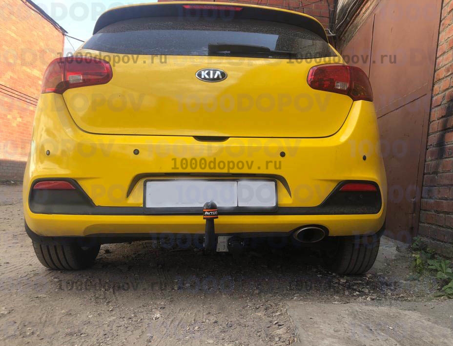 Фаркоп Avtos KI 27 KIA Ceed hb 2012-2018 — рисунок 6