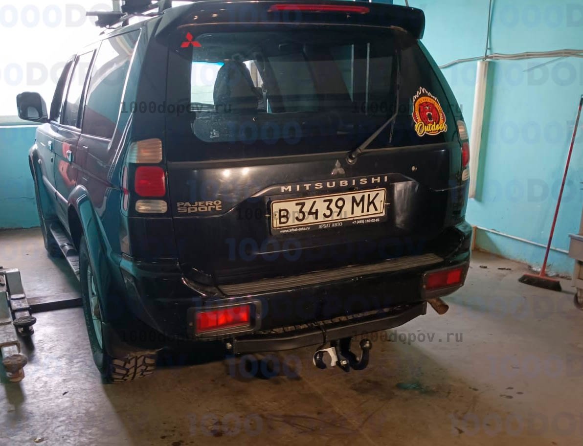 Фаркоп Avtos MI 15 Mitsubishi Pajero Sport 1998-2008 — рисунок 4