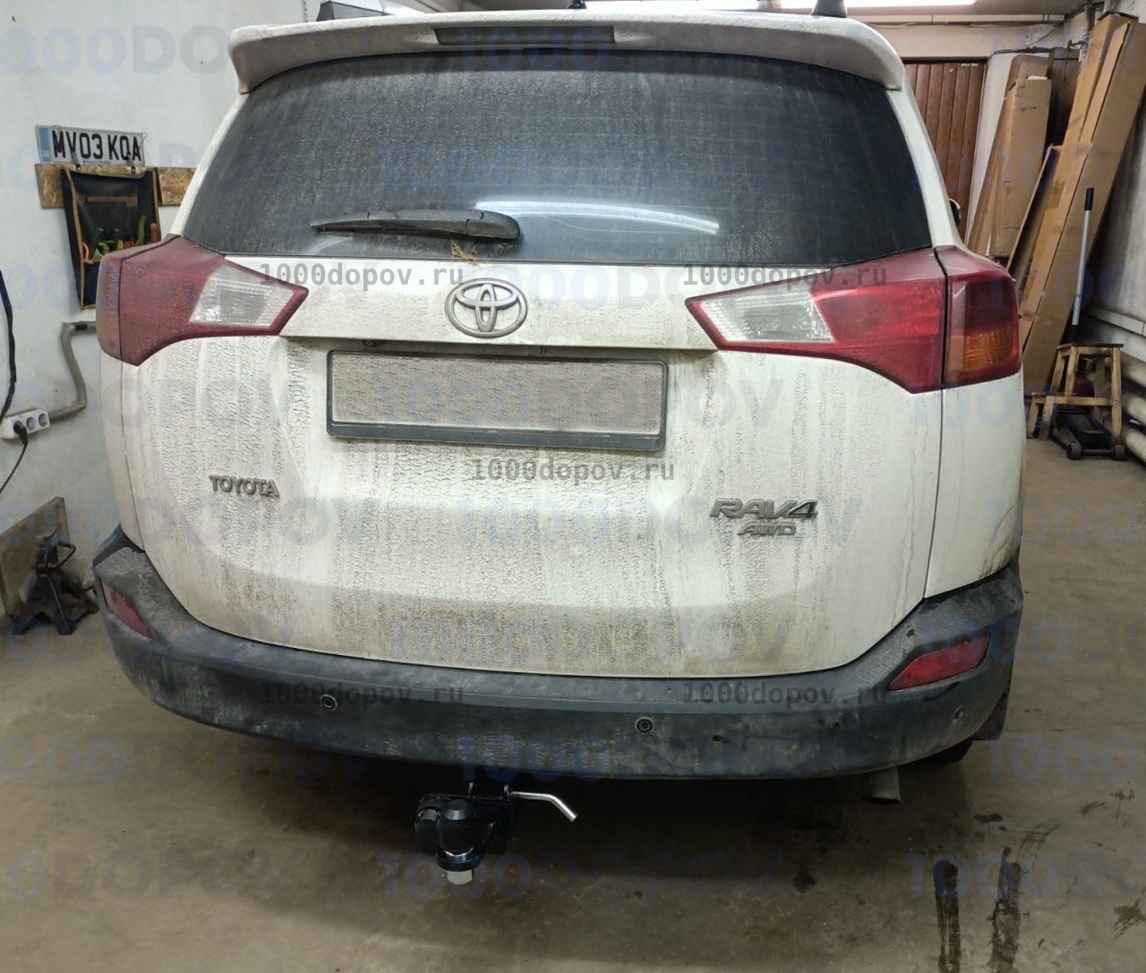 Фаркоп BERG F.5711.002 Toyota RAV4 2013-2019 — рисунок 1