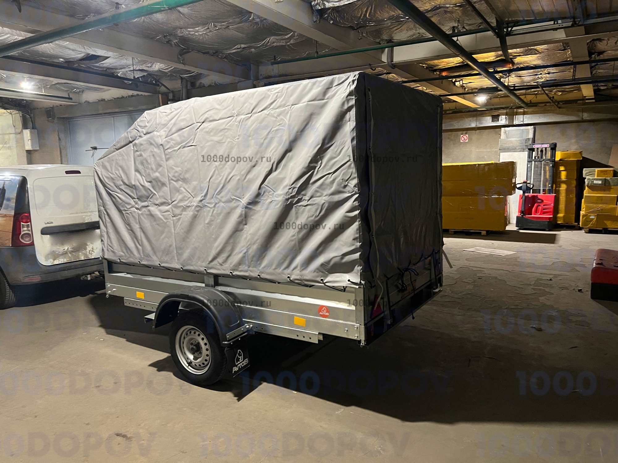 Тент с каркасом Avtos A25M Аэро — рисунок 3