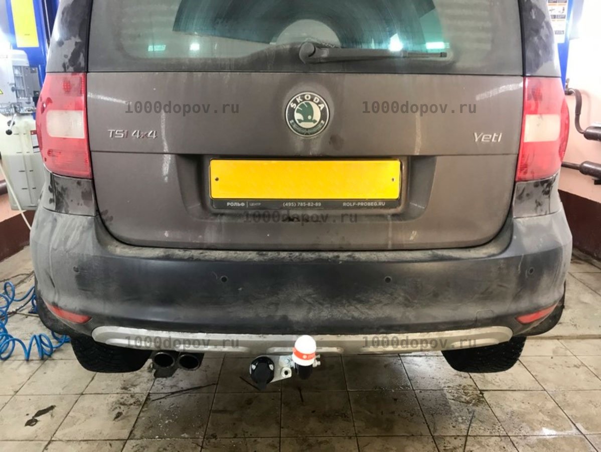 Фаркоп Трейлер 9720 Skoda Yeti 2009-н.в. — рисунок 7