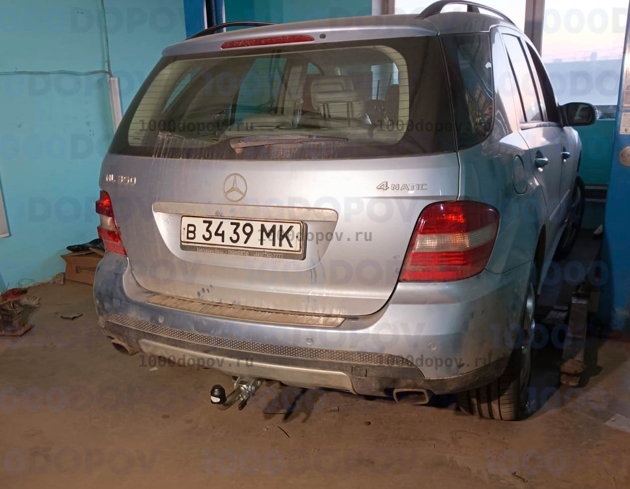 Фаркоп Galia M115C Mercedes GLS (W166) 2016-н.в./ GLE (W166) 2016- (оцинк.) — рисунок 15