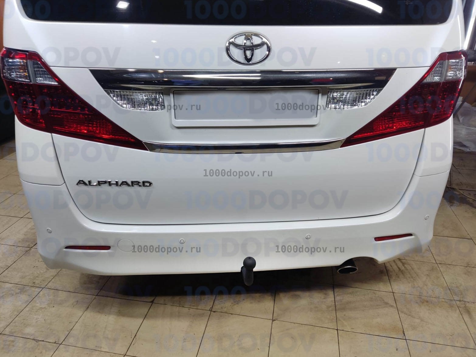Фаркоп Avtos TY 39 Toyota Alphard 2008-2014 — рисунок 3
