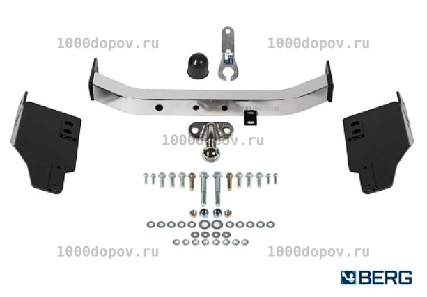 Фаркоп BERG F.5714.005 Land Cruiser Prado 150 Black Onyx 2020-н.в. — рисунок 3