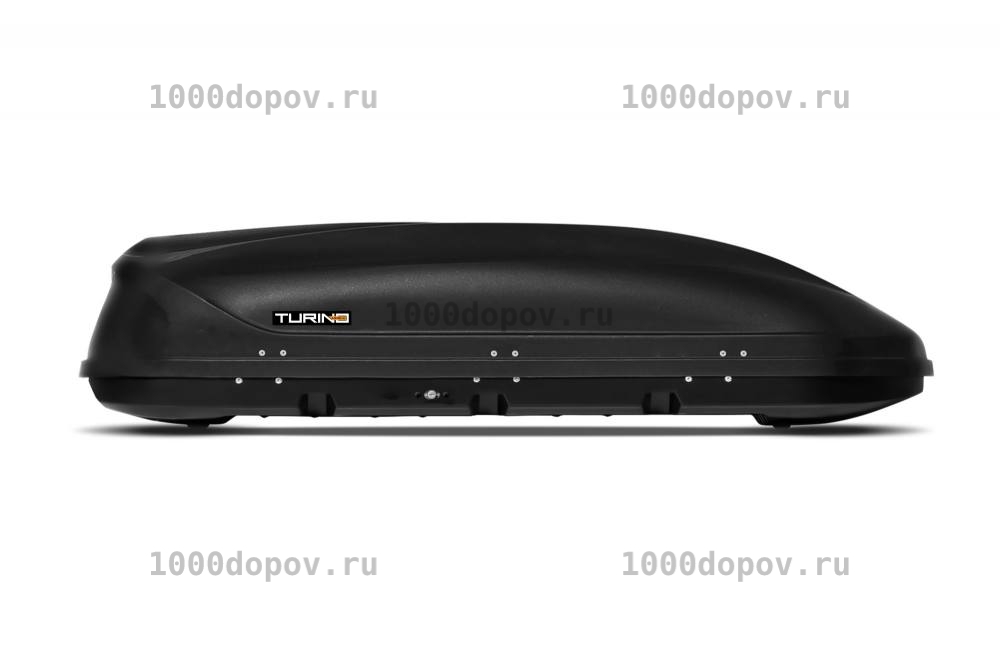Автобокс ПТ Групп Turino Medium (460 л.) двухсторонний черный — рисунок 1