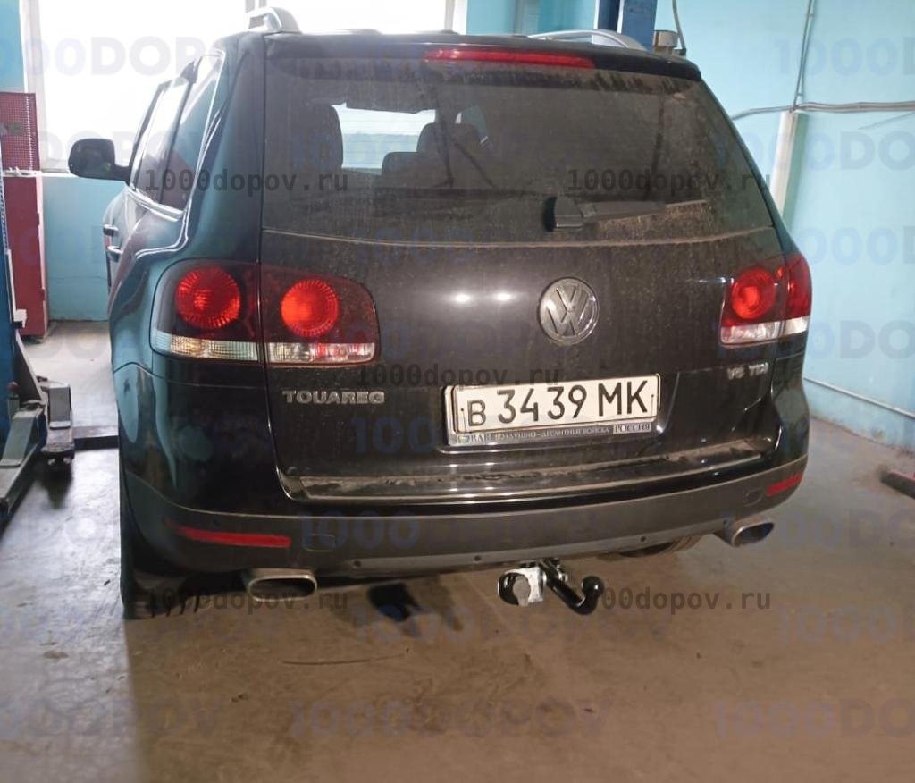Фаркоп Leader Plus V124-A Volkswagen Touareg (7LA/7P5) 2010-н.в. — рисунок 3