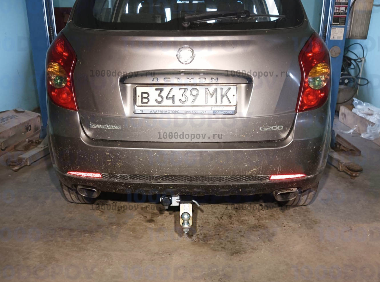 Фаркоп Avtos SY 014B SsangYong New Actyon 2011-н.в. — рисунок 7
