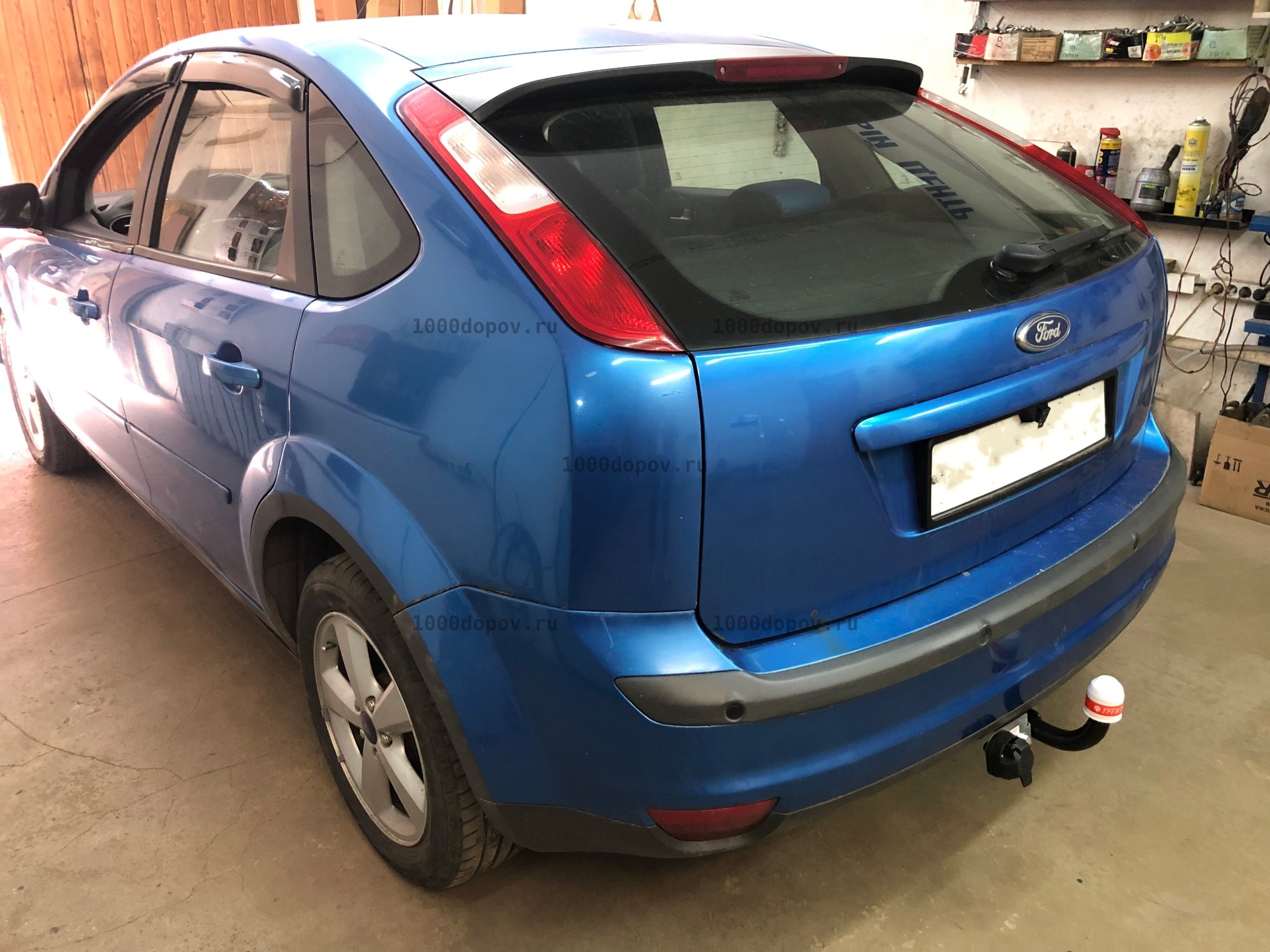 Фаркоп Трейлер 6011 Ford Foсus 2 hb 2004-2011 — рисунок 8