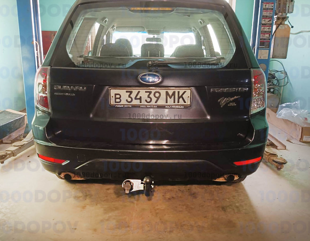 Фаркоп Трейлер 8500 Subaru Forester 2008-2012 — рисунок 8