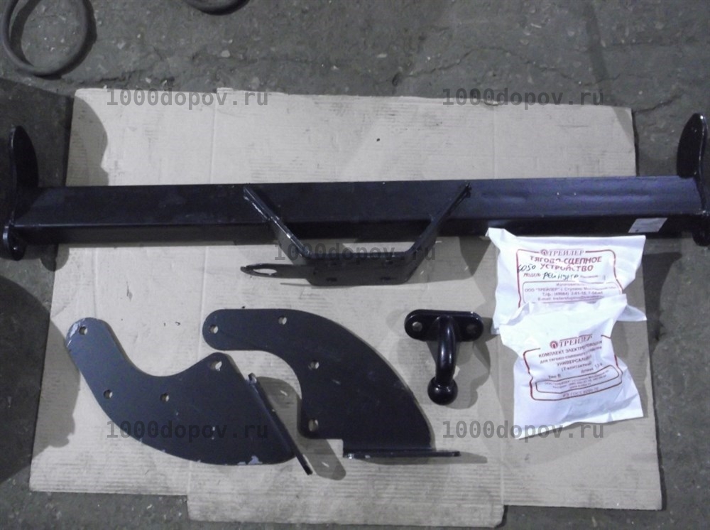 Фаркоп Трейлер 6050 Ford Ranger 2011-2022. без трубчатого и ступенчатого заднего бампера — рисунок 2