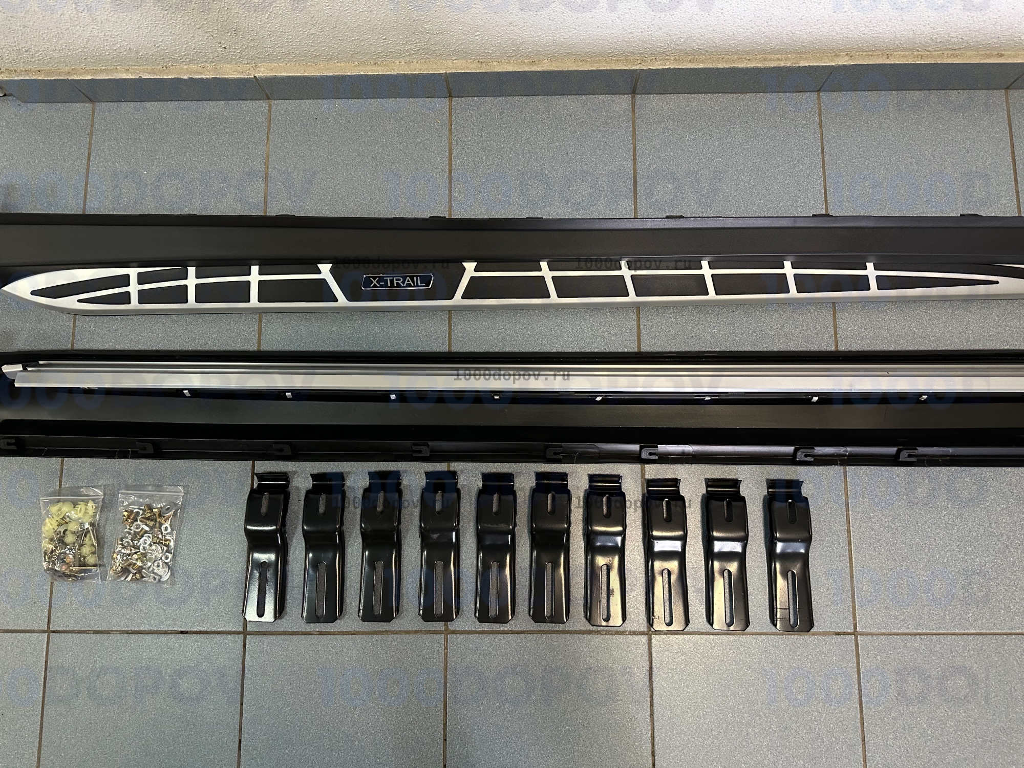 Пороги подножки на Nissan X-Trail T32 2014-н.в. — рисунок 3