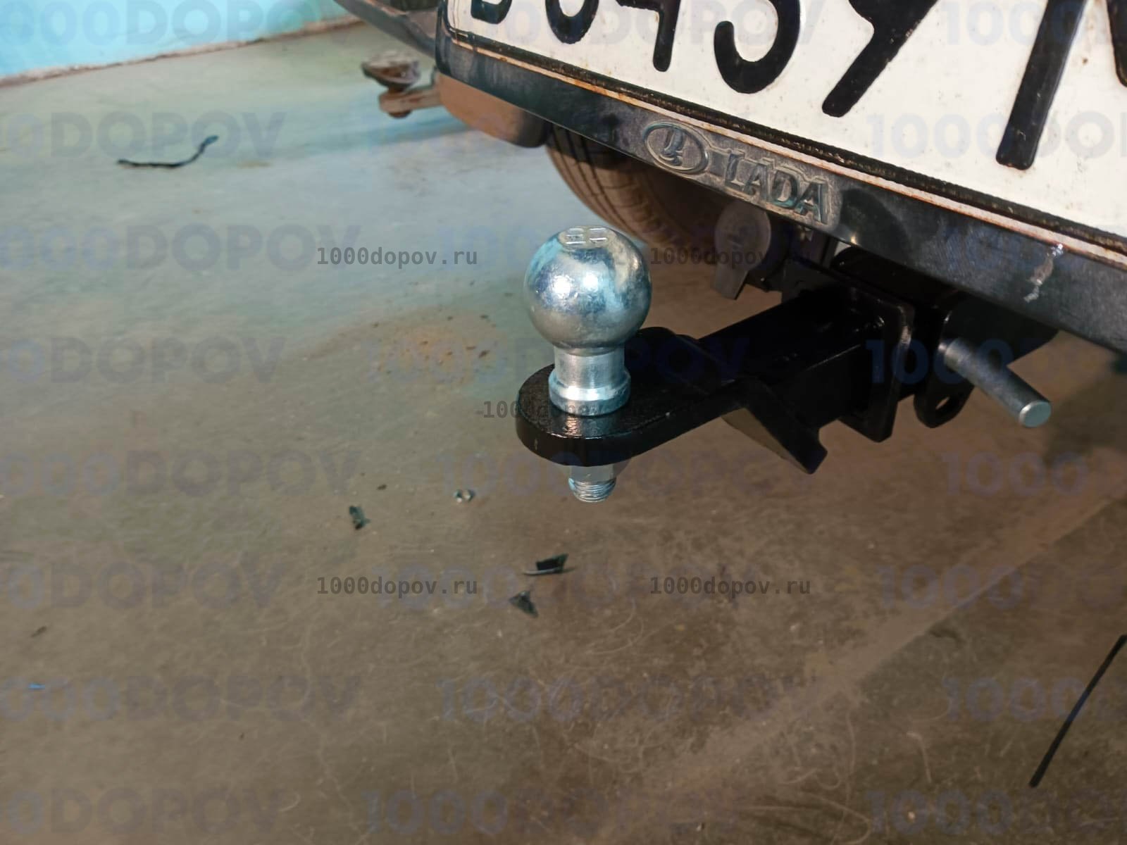Фаркоп Leader Plus T-VAZ-18E Chevrolet Niva, в т.ч. с ГБО 1999-2020 — рисунок 10