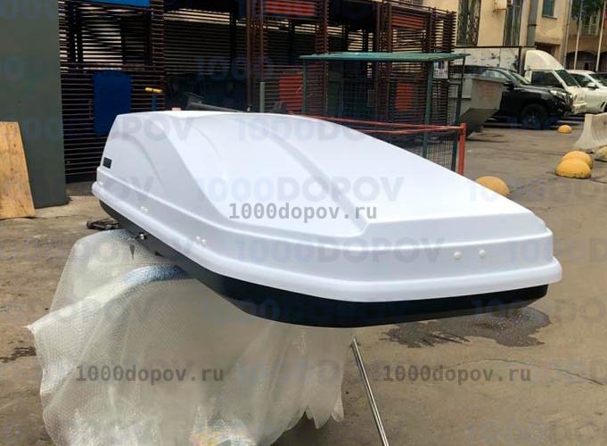 Автобокс ПТ Групп ACTIVE L (650 л.) двусторонний белый — рисунок 10