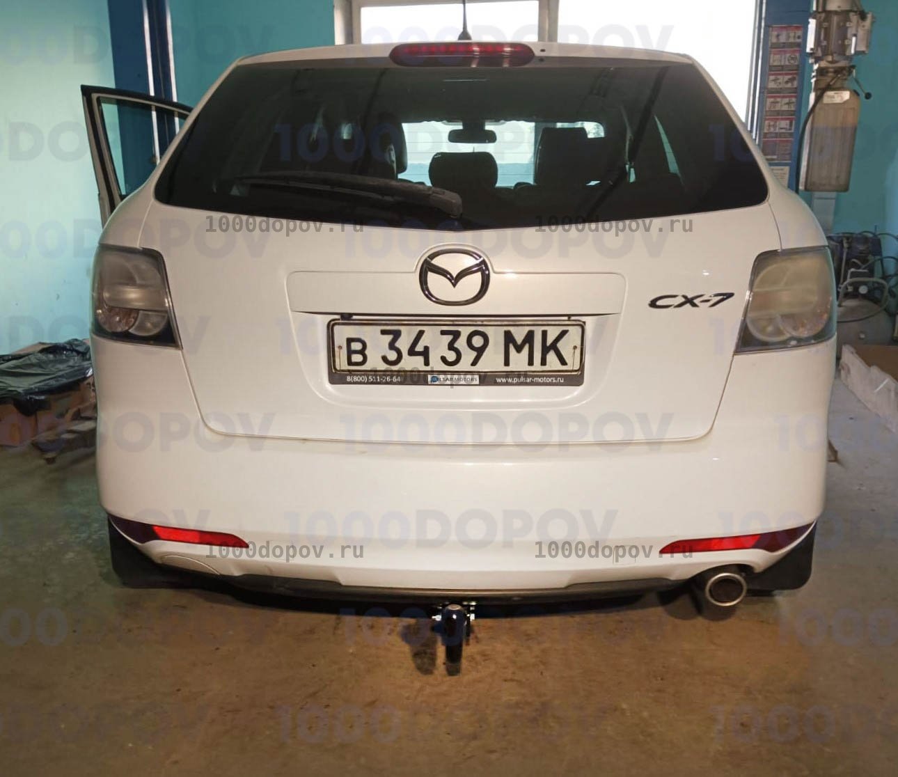 Фаркоп Leader Plus M307-A Mazda CX-7 2007-2012 — рисунок 3
