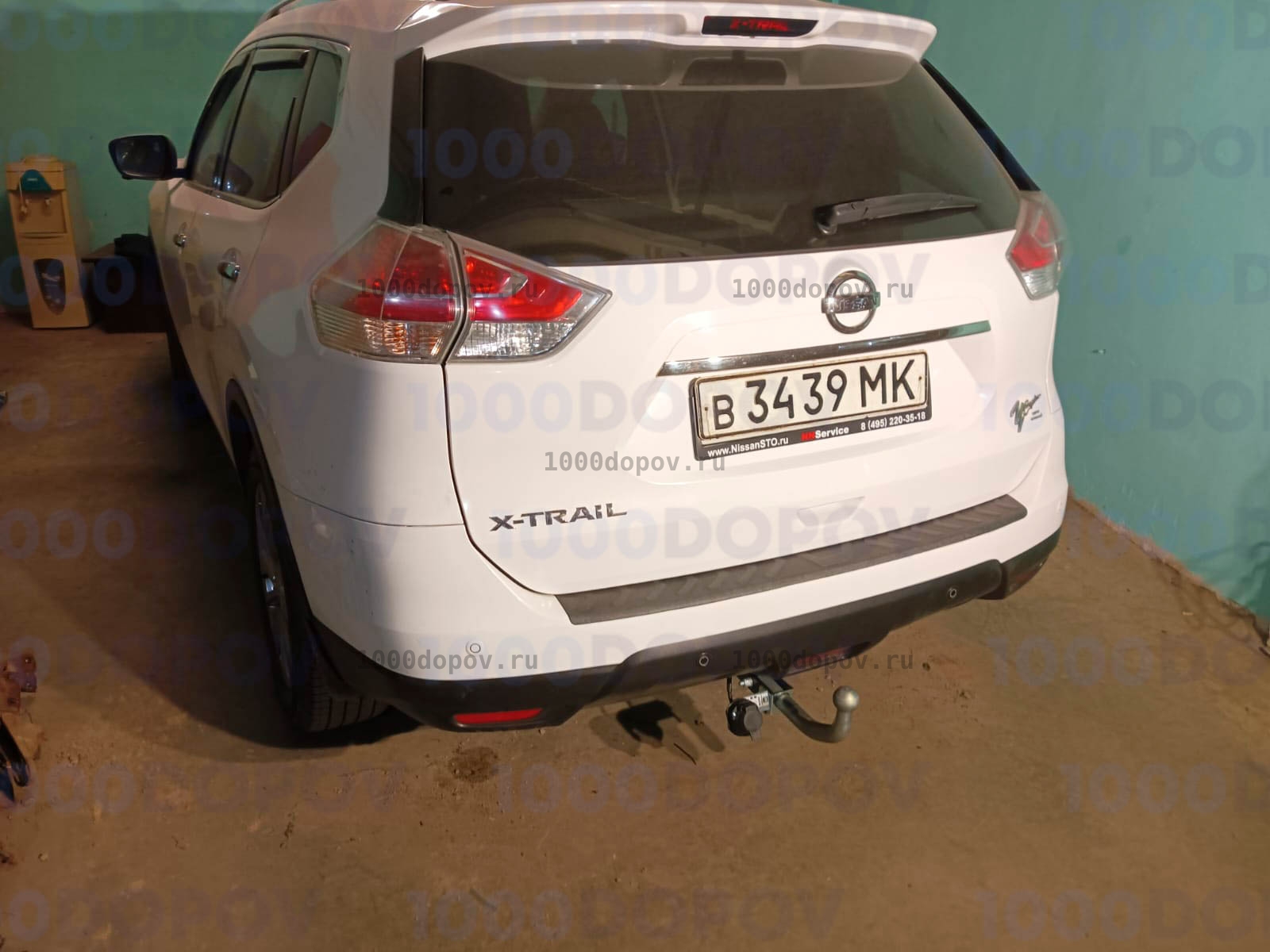 Фаркоп Motodor 91412-A Nissan X-Trail (T32) 2014-н.в. (оцинк. шар) — рисунок 7