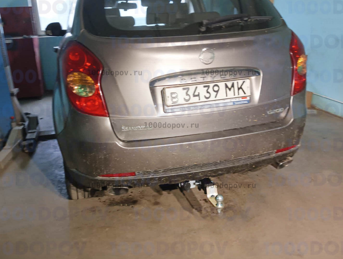 Фаркоп Avtos SY 014B SsangYong New Actyon 2011-н.в. — рисунок 2