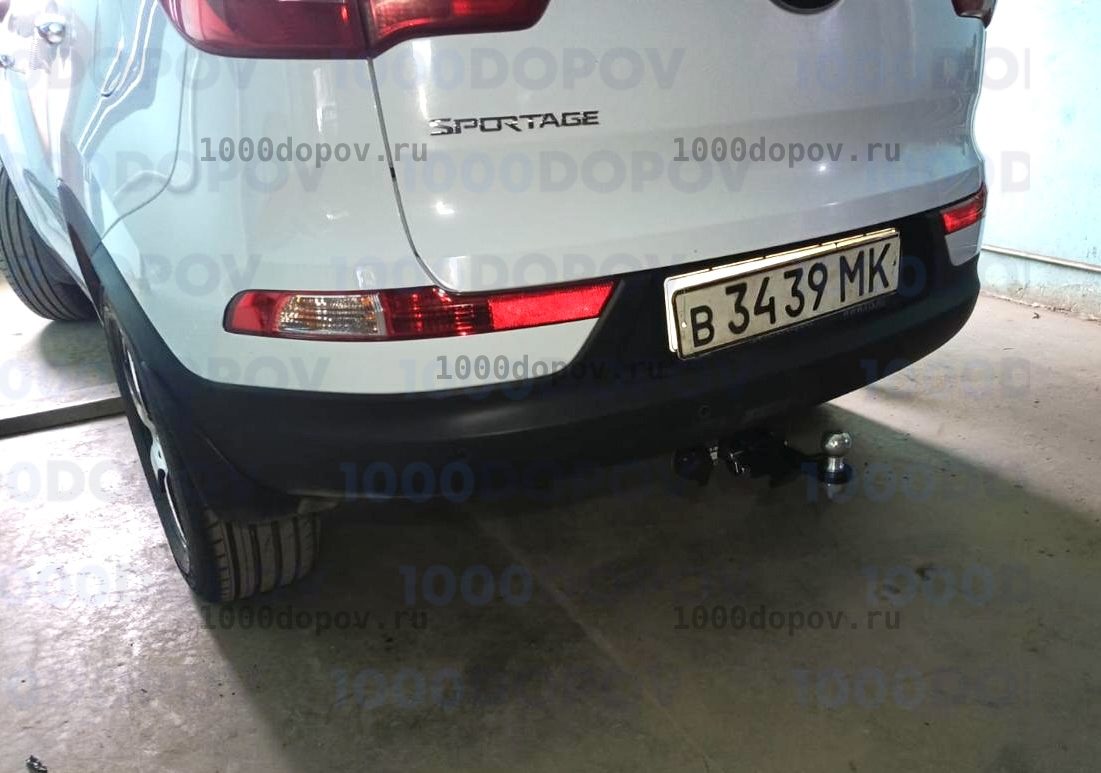 Фаркоп Leader Plus K112-E Kia Sportage (SL) 2010-2016 — рисунок 9
