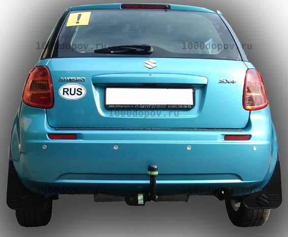 Фаркоп Leader Plus S404-A Suzuki SX4 (EY) (2WD, 4WD) hb 2006-2013 — рисунок 9