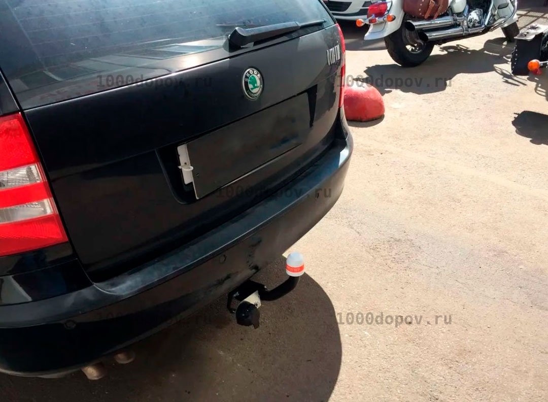 Фаркоп Трейлер 9711 Skoda Octavia универсал 2WD 2005-2012 — рисунок 1